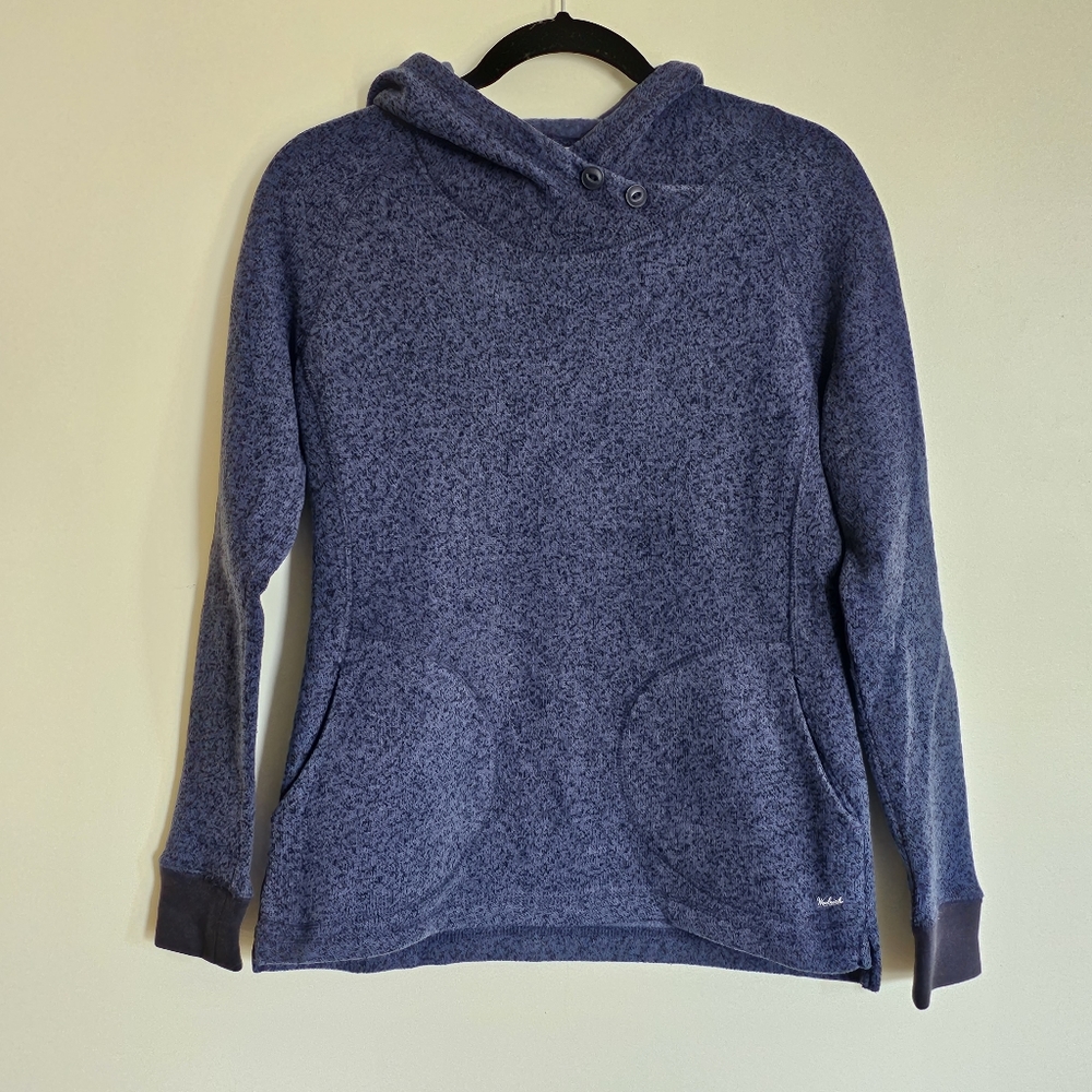 Woolrich Double Creek Fleece Pullover Sweatshirt Hoodie, Small
